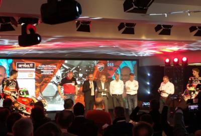 Ducati presenta in diretta streaming il Team ufficiale SBK 2015