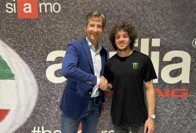 MotoGP: Marco Bezzecchi in Aprilia nel 2025